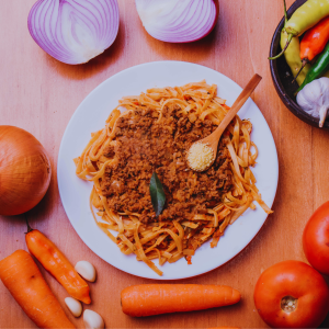 SPAGHETTI CON SALSA BOLOGNESA